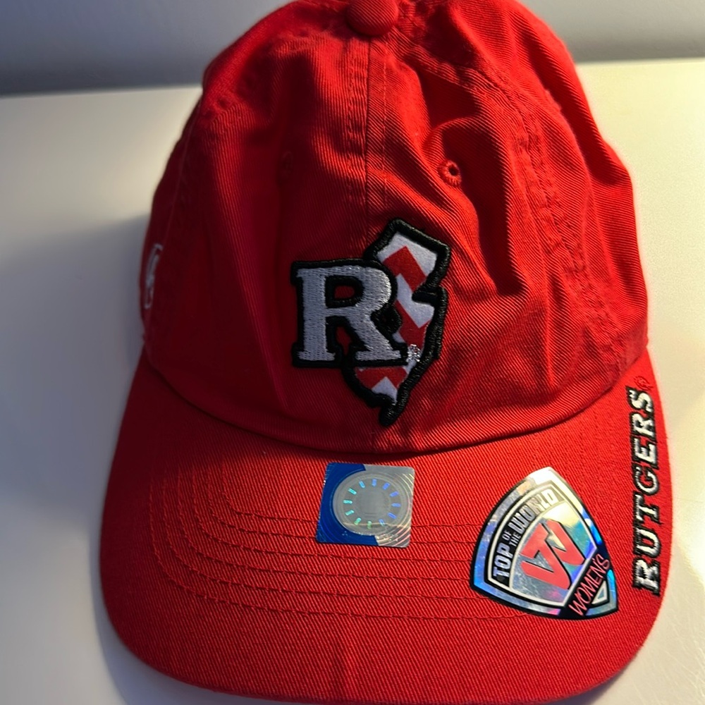 Rutgers baseball hat, women’s cut
